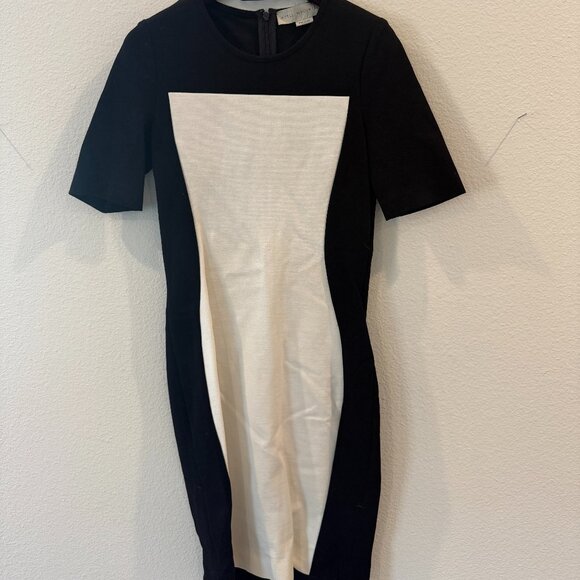 Stella McCartney Bi-Color Body Con Dress - Picture 3 of 4